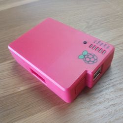 Original Raspberry Pi With Case