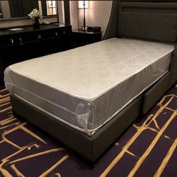Twin Size Mattress 10 Inches Thick Also Available in Full, Queen, King New From Factory Twin Size Mattress Double Sided Of 10 InchSame Day Delivery 🚚