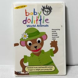 Baby Dolittle World Animals DVD Baby Einstein Disney Educational Kids Video