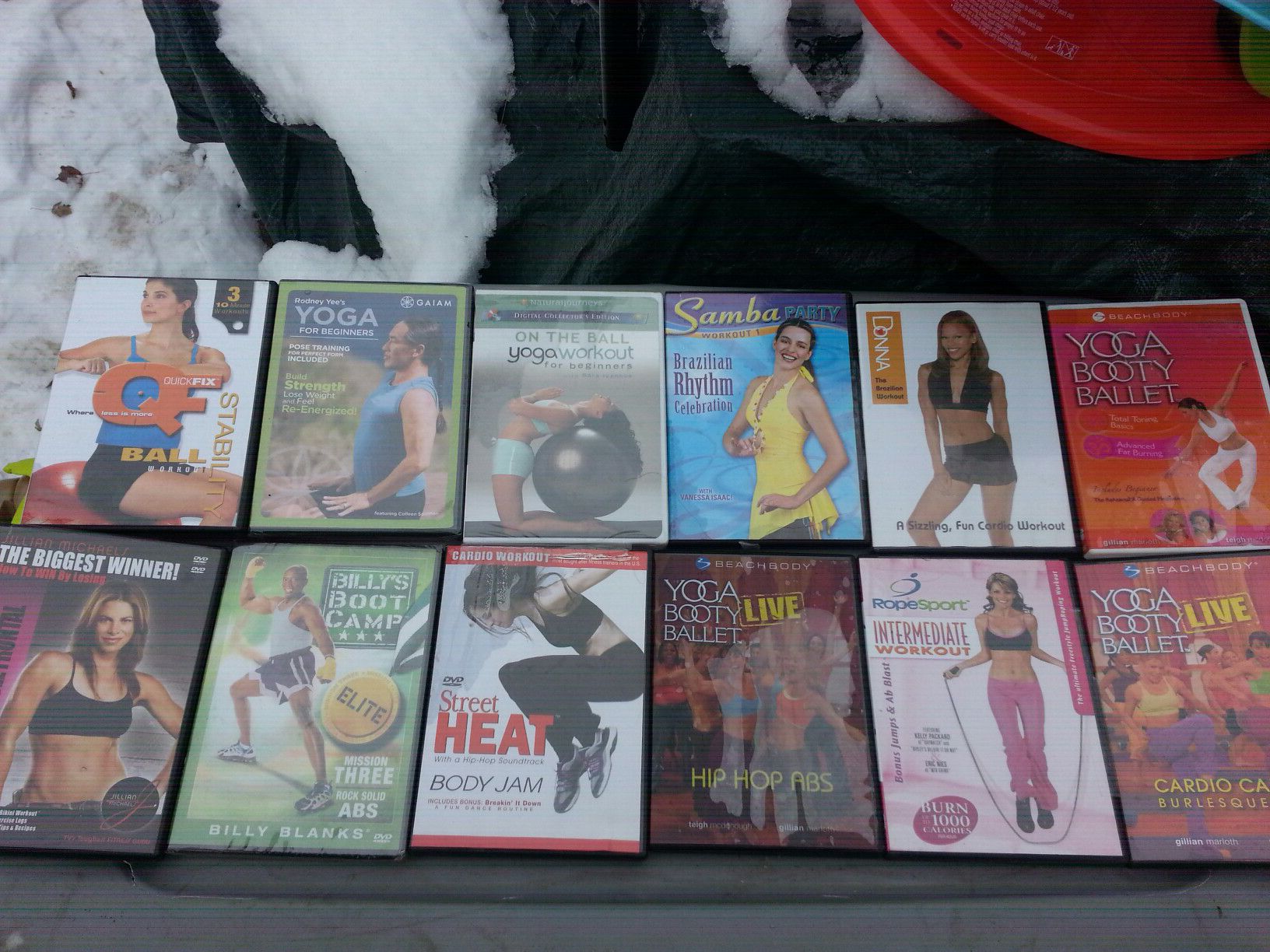 Lnew work out DVDs3each