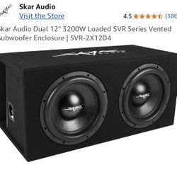Skar Dual 12 Subwoofer 