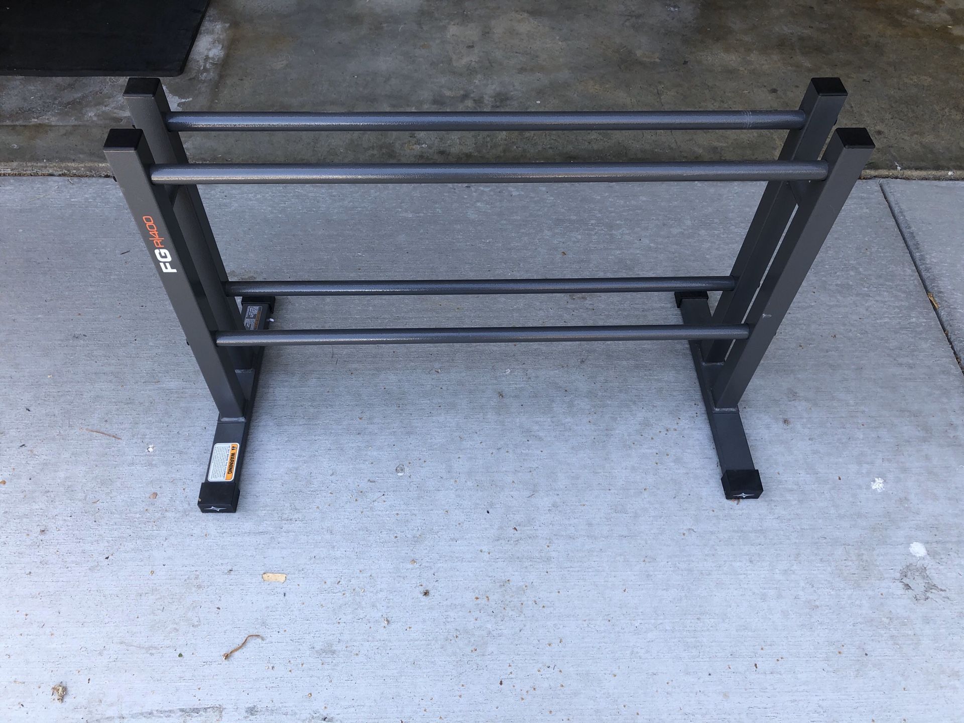 FG R400 dumbbell rack -NO WEIGHTS