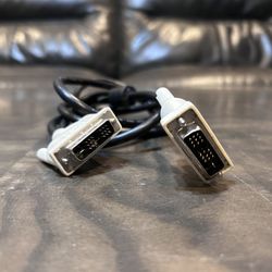 DVI / DVI to DVI cable for desktop computer monitor or compatible devices