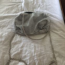 Silver Bling Bag 