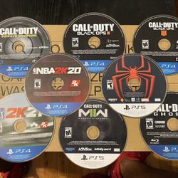 PS4-ps5 Various Game titles 