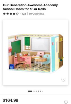 Our Generation School with accesorries