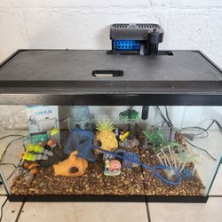 10 Gal Glass Fishtank 