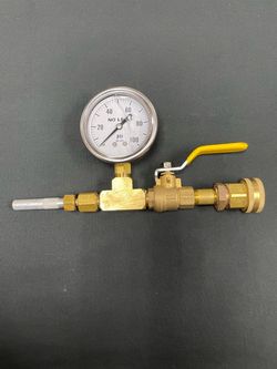 Gas Pressure Test Assembly