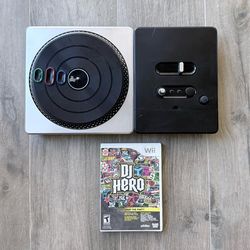 DJ Hero Set for Nintendo Wii