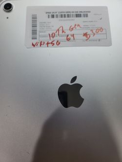 Ipad 10th gen 64gb, Unlocked