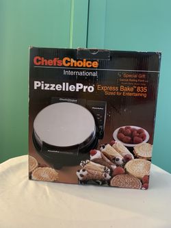 Chefs Choice Pizzelle Pro Express Bake