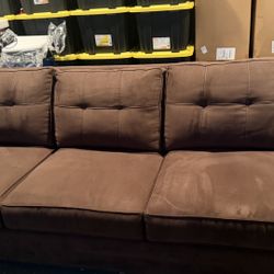 Brown Sofa Bed 