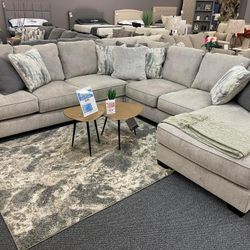 Sectional In Stock For Immediate Delivery 