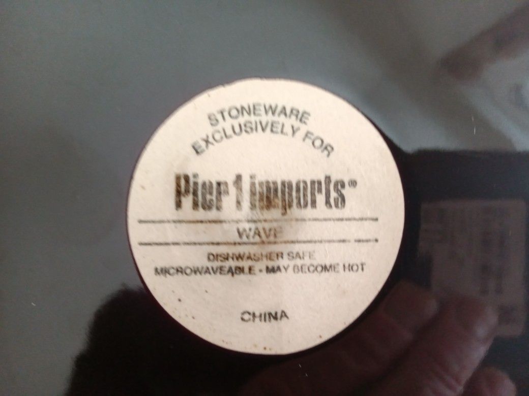 Pier 1 " Stoneware.... Exclusive China