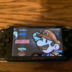 Psp 128gb with games