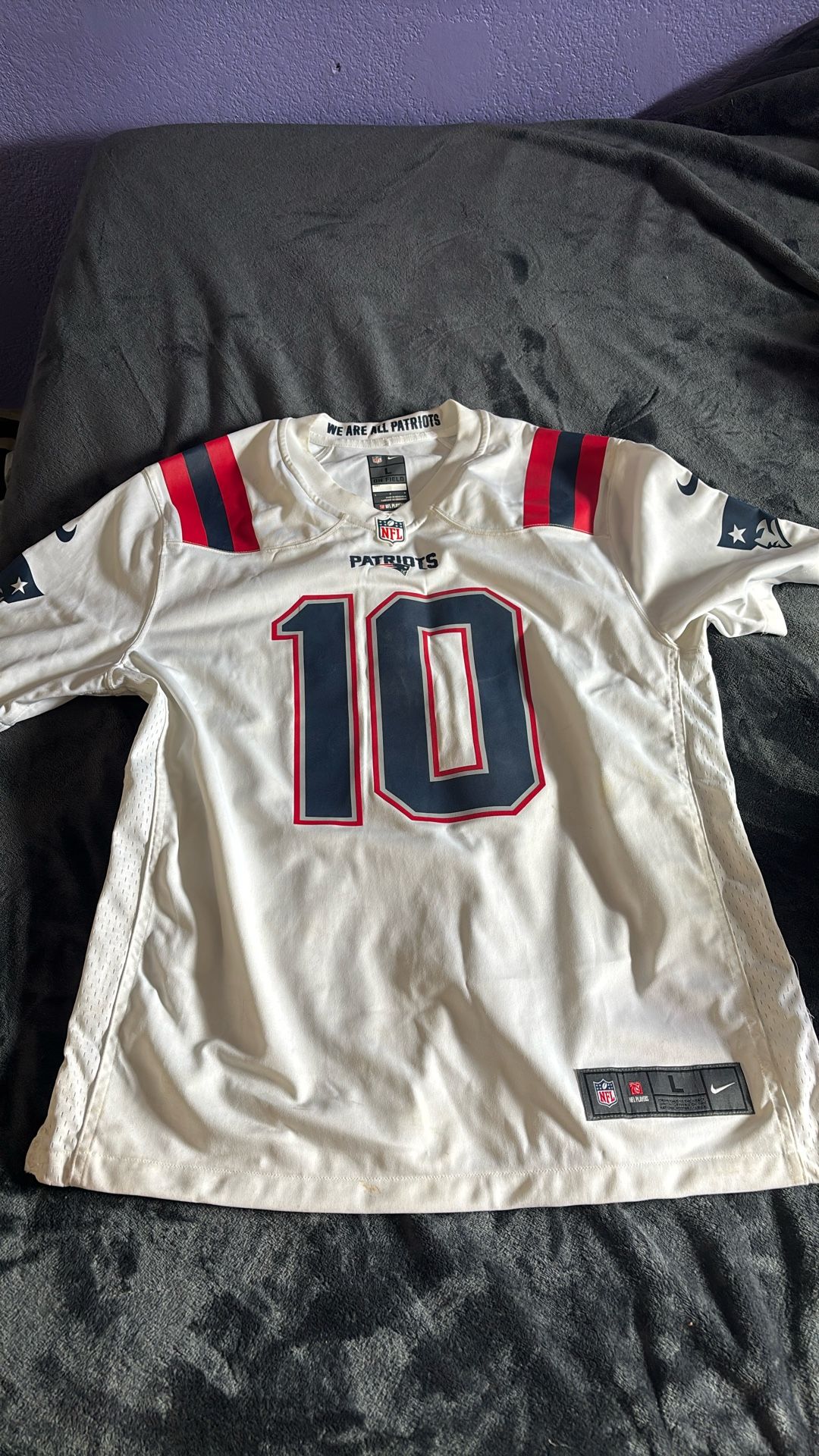 New England Patriots Jersey Men’s Large