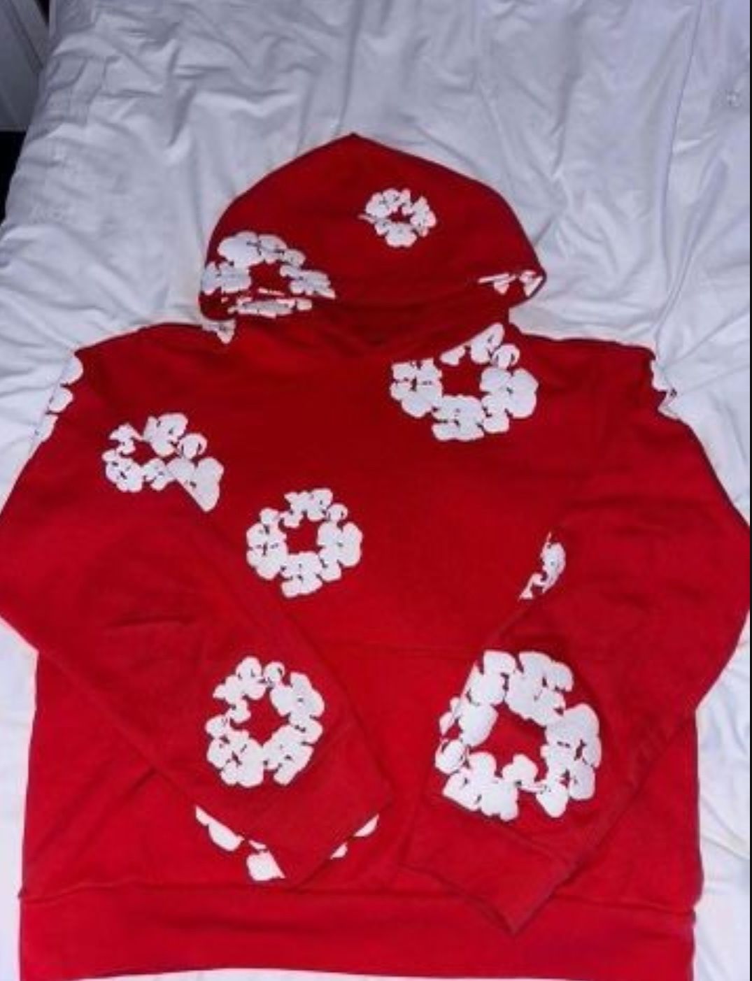 Denim Tears Red Hoodie (Medium)