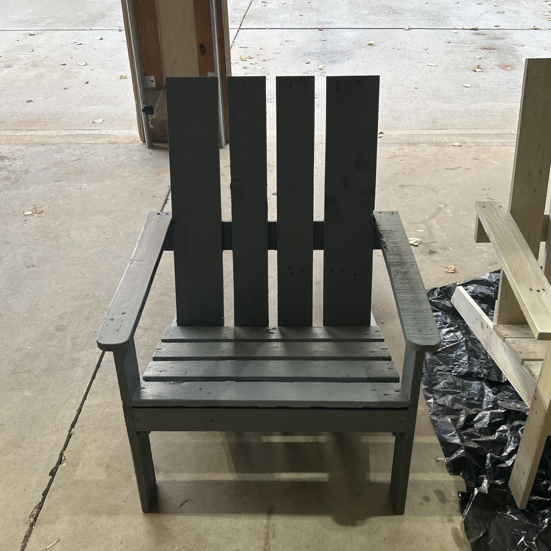 Adirondack Chair. 