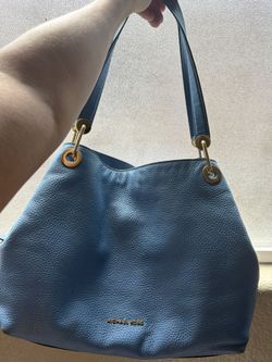 Original Michael Kors Blue Handbag Has A Small Damage On One Of The Straps Please Check Picture $20