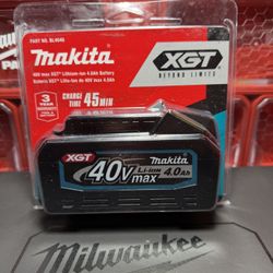 New Makita 40v 4.0 battery no less than $120