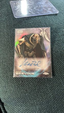 General Grievous Signed 4/5 2025 Card