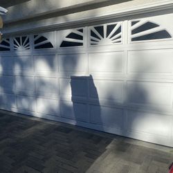 Garage Door Wood Sectional Raised Panel