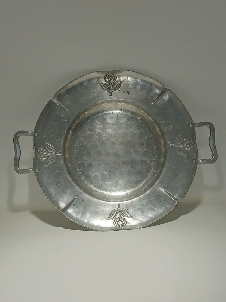 Famous Stamped Bueniĺum Hand Wrought Serving TRAY $20