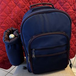 Wine/picnic insulated backpack 