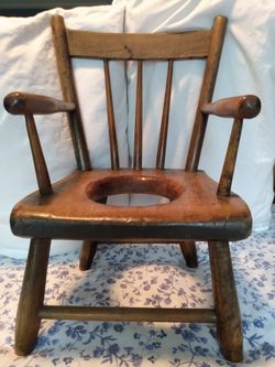 Antique Toddler Potty Chair