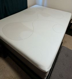 Queen Memory Base Mattress + Optional Protector