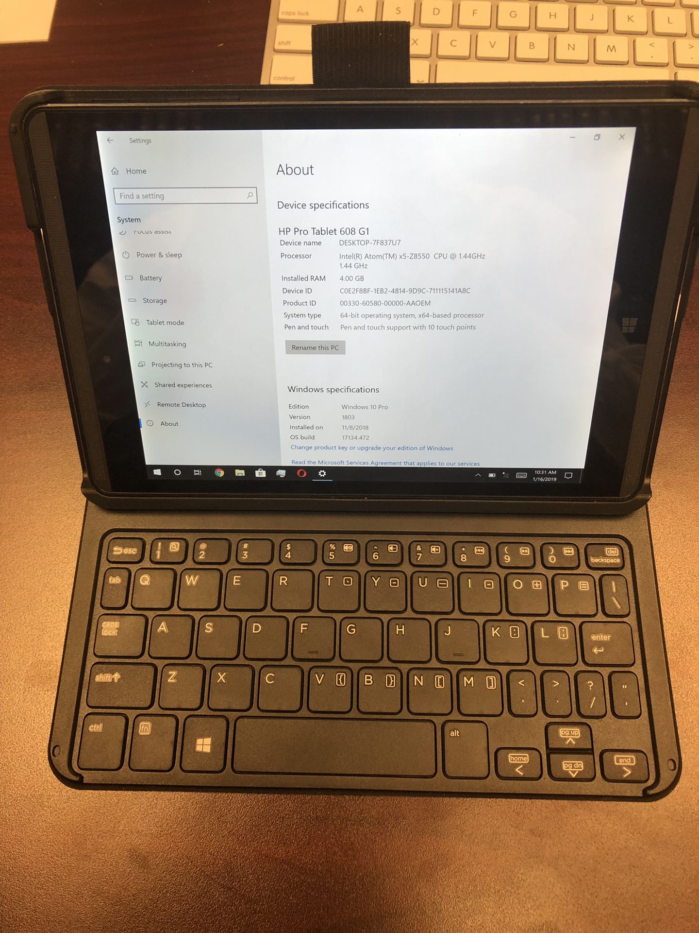 HP pro tablet 608 G1