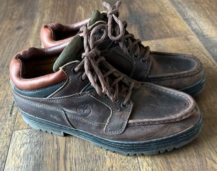Vintage Timberland Icon Chukka Gore-Tex Leather Boots Brown Lace-Up US 8.5 M