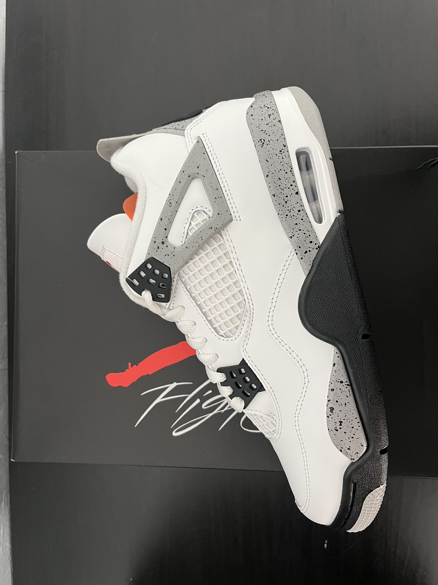 Jordan 4 Retro “White Cements” Size:8Men