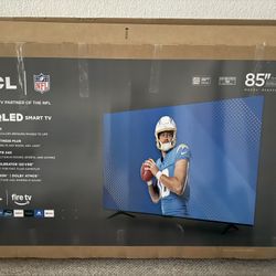 TCL 85” TV LIKE NEW 