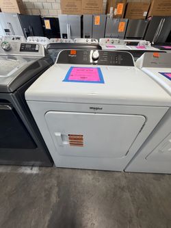 Whirlpool White Electric Dryer