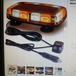 Strobing warning light 72 led with 16 ft cable