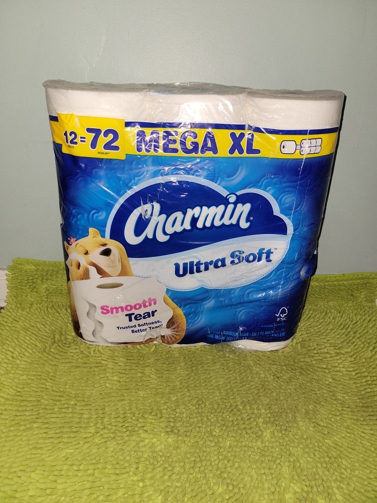 Pack 12 Rolls Toilet Paper Ultra Soft