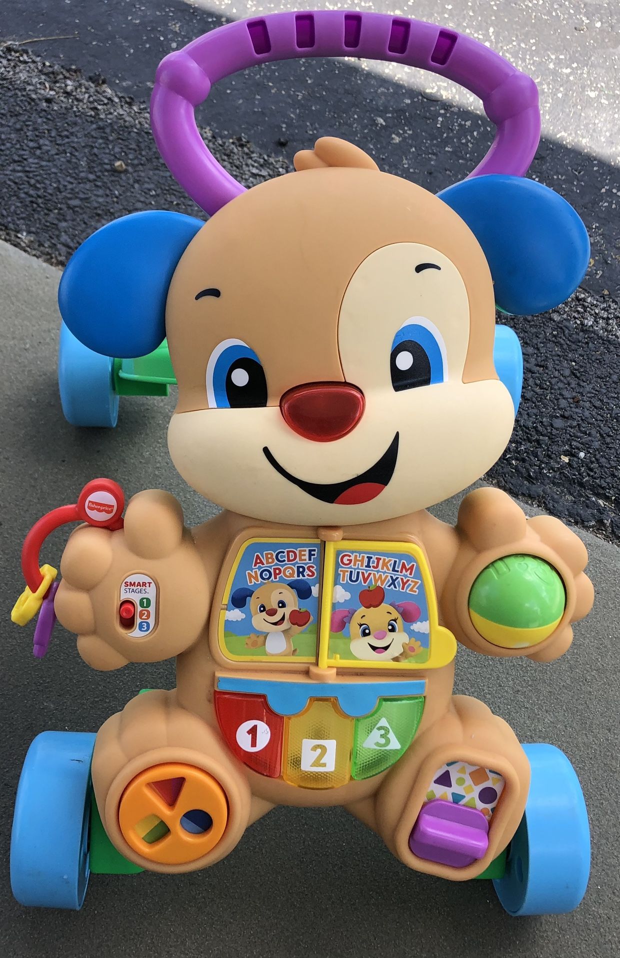 Fisher-Price Baby Toy Laugh & Learn Smart Stages Learn with Puppy Walker