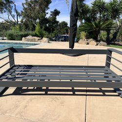 $150 - Christopher Knight Aluminum Sofa Frame w Tray