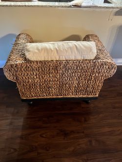 Wicker Lounge Chair