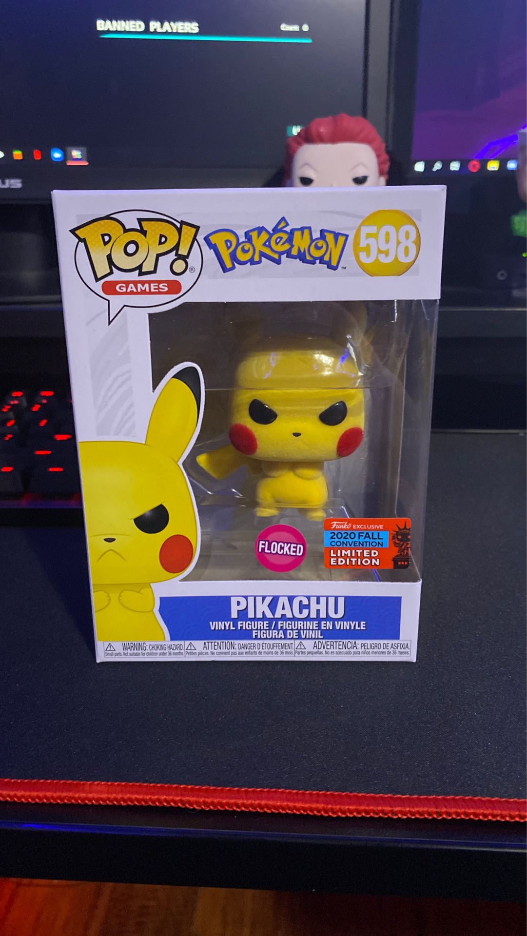 Pikachu NYCC exclusive *flocked*