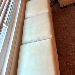 Long Bench Off White 