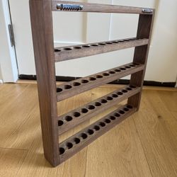 Dottera Essential Oil Holder Wood Shelf Handmade 