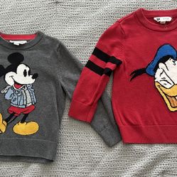 Baby Gap Disney Sweaters Size 3