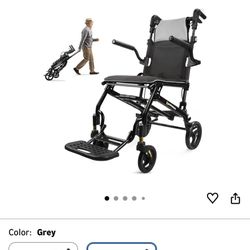 CC - Utral-Lightweight(only 19.4lbs) Transport Chair