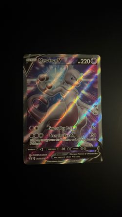 Mewtwo V Pokémon card