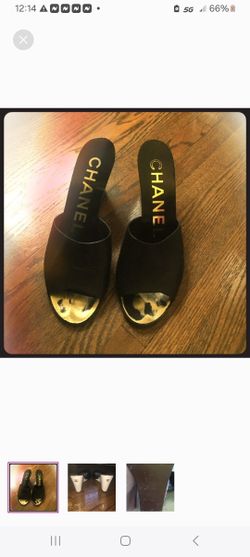 CHANEL WEDGES SZ 9 SZ EU 40