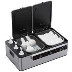Master Massage Professional Electric 2IN1 Massage Stone Heater & 3 Bottle Mass - New Sealed