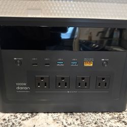Brand New-Daran 1000W Portable Power Station 