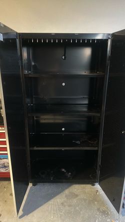 Husky metal cabinet